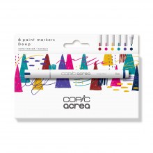 Copic Acrea 6lı Set - Deep Copic Acrea 6lı Set - Deep